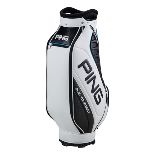 ピン（PING） キャディバッグ CB-U2505 XLT WH 38653 （ホワイト/ＦＦ/Men's） 最後 画像