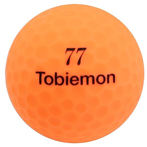 飛び衛門（TOBIEMON） ゴルフボール マットカラー DISTANCE 3ダース(36個入り) 23T2BM MOG3DZ （オレンジ/ＦＦ/Men's） 中間 画像