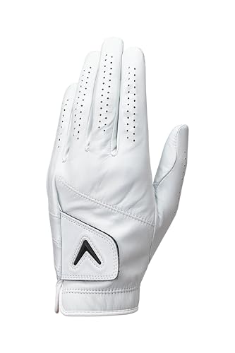 キャロウェイ(Callaway) グローブ TOUR AUTHENTIC MLH WHT 22 25 (22cm 左手着用【右利き用】) ホワイト メンズ 画像1