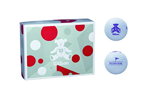 Wilson(ウイルソン) (ウィルソン)ゴルフボール BEAR4 ダース ホワイト 画像1
