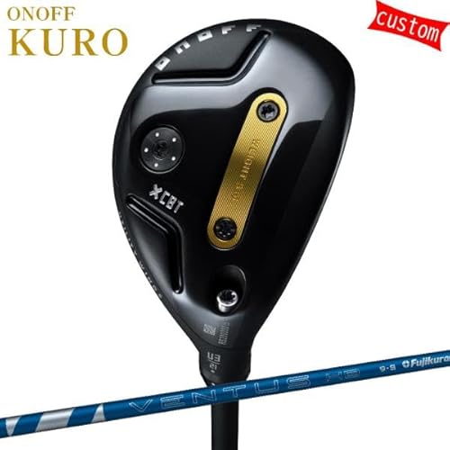 オーダーカスタム 26モデル ONOFF KURO ユーティリティウィングス 黒オノフ グローブライド 番手/ロフト角：U3（21度） シャフト：VENTUS_HB_BLUE フレックス：7/S グリップ：ONOFF GRグリップ50g 最後 画像