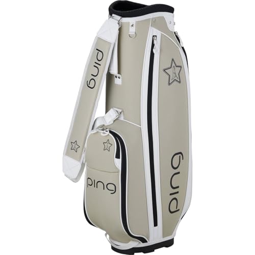 ピン PING キャディバッグ カジュアル キャディバッグ レディス ベージュ 画像1