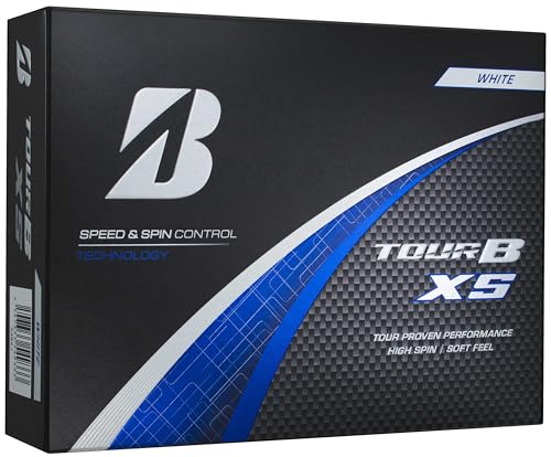 Bridgestone GOLF ゴルフボール TOUR B XS 2024年モデル ホワイト 1ダース[12個入り] 画像1