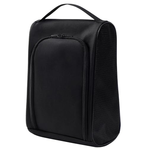 ゴルフ スパイクケース ゴルフシューズバッグ メッシュ 蒸れない 防水性と防汚性 収納用の大きな開口部 シューズ袋 大容量 簡単に保管できます 体育館シューズ入れ 上履き入れ 男子 トラベル スポーツ 画像1