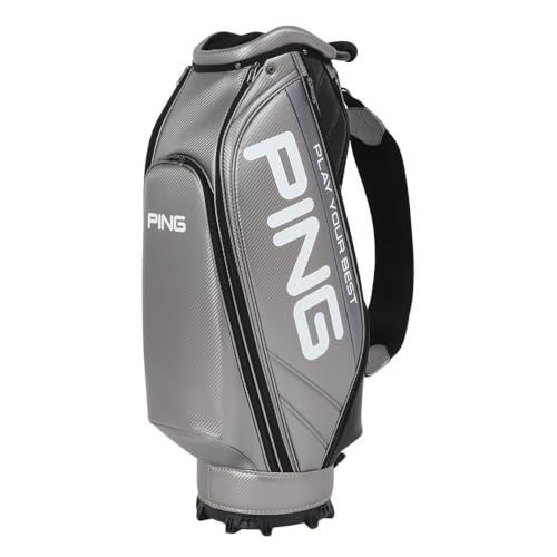 ソフトPU メンズキャディバッグ CB-U2502 38298 2025 ガンメタル 最後 画像