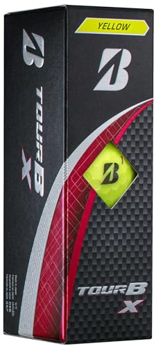 Bridgestone GOLF ゴルフボール TOUR B X 2024年モデル イエロー 1ダース[12個入り] 最後 画像