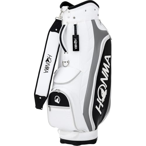 ベーシック メンズキャディバッグ CB12537 2025 ホワイト/グレー 画像1