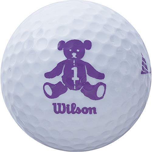 Wilson(ウイルソン) (ウィルソン)ゴルフボール BEAR4 ダース ホワイト 中間 画像