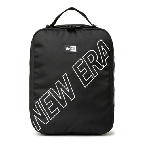 ニューエラ(new era) ニューエラ シューズケース プリント 17L ブラック FREE SHOE CASE BLK NE LOGO BLK 251 最後 画像