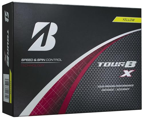 Bridgestone GOLF ゴルフボール TOUR B X 2024年モデル イエロー 1ダース[12個入り] 画像1