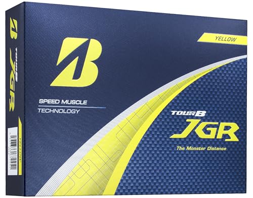 BRIDGESTONE(ブリヂストン)ゴルフボール TOUR B JGR 2025年モデル 12球入 イエロー J5YX 画像1