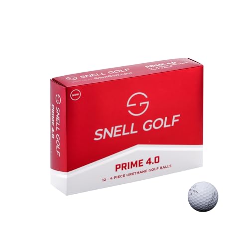 Snell Golf スネルゴルフボールPRIME 4.0 １ダース 日本正規品 ■ USGA/R&A公認球 ■ 2024年新モデル ■ オンライン限定商品 (ホワイト) 画像1