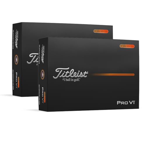 タイトリスト PRO V1 2025 ダブルナンバー・ホワイト【2ダースセット(24球)】 画像1