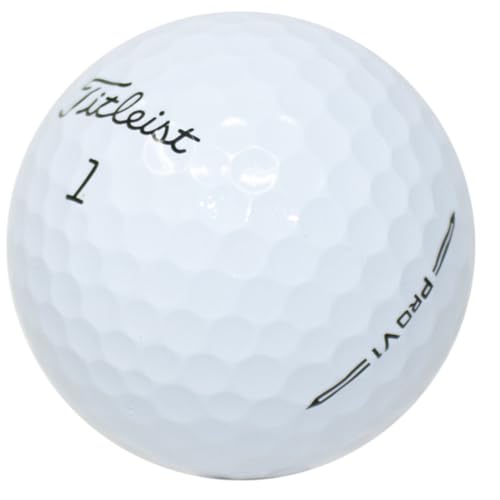 LostGolfBalls - Titleist Pro V1 ゴルフボール 36個 良好 2023年モデル AAA品質 中古再生中古ゴルフボール Titleist ProV1 ゴルフナンバーワンボール ホワイト 画像1