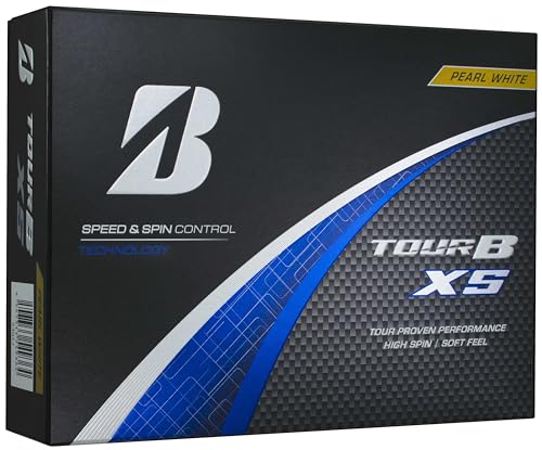 Bridgestone GOLF ゴルフボール TOUR B XS 2024年モデル パールホワイト 1ダース[12個入り] 画像1