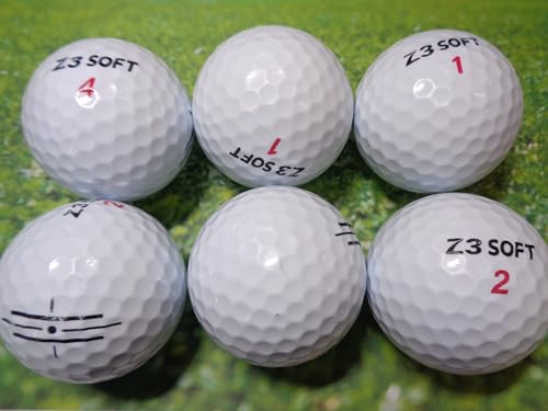 ゴルフ ボール ロスト ボール ABランク Z3 SOFT ホワイト 6球 セット【中古】 最後 画像