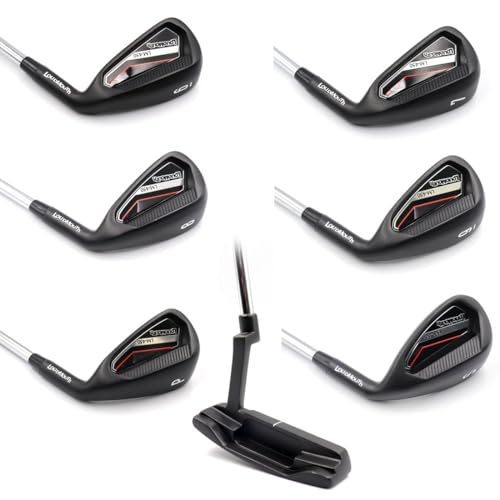 ラウドマウス ゴルフ クラブセット メンズ 15点 フル セット クラブ 10本 + スタンドバッグ + ヘッドカバー 4個 / Loudmouth LM-MS0001 中間 画像