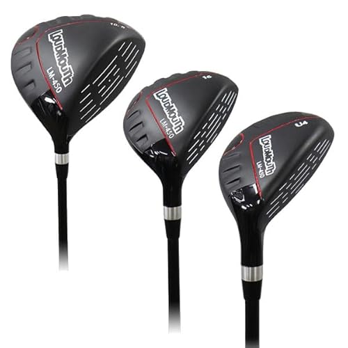 ラウドマウス ゴルフ クラブセット メンズ 15点 フル セット クラブ 10本 + スタンドバッグ + ヘッドカバー 4個 / Loudmouth LM-MS0001 中間 画像