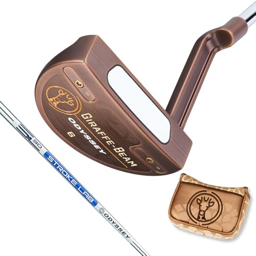 オデッセイ(ODYSSEY) 右用 パター GIRAFFE-BEAM #6 (マレットタイプ STROKE LAB 90シャフト(スチール) 34インチ) スチール メンズ 画像1