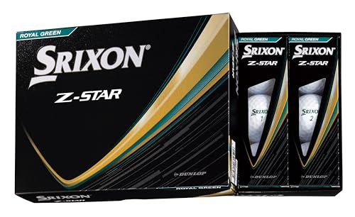 ダンロップゴルフボール SRIXON Z-STAR 2025年モデル 1ダース(12個入り) ロイヤルグリーン 画像1