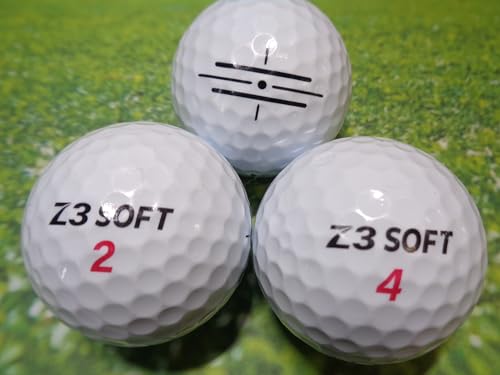 ゴルフ ボール ロスト ボール ABランク Z3 SOFT ホワイト 6球 セット【中古】 1枚目 画像