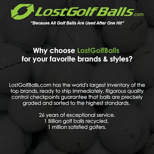 LostGolfBalls - Titleist Pro V1 ゴルフボール 36個 良好 2023年モデル AAA品質 中古再生中古ゴルフボール Titleist ProV1 ゴルフナンバーワンボール ホワイト 中間 画像