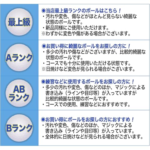 ロストボール【Bランク】 50球 お得セット 最後 画像