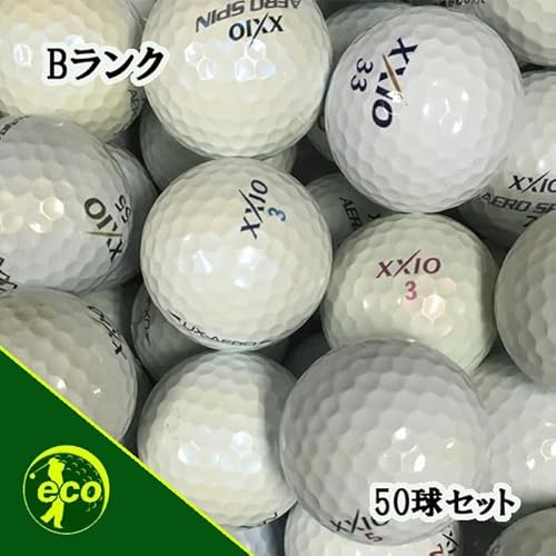 ゼクシオ ロストボール 各種混合 ホワイト 50個 Bランク 中古 ゴルフボール セット 中間 画像