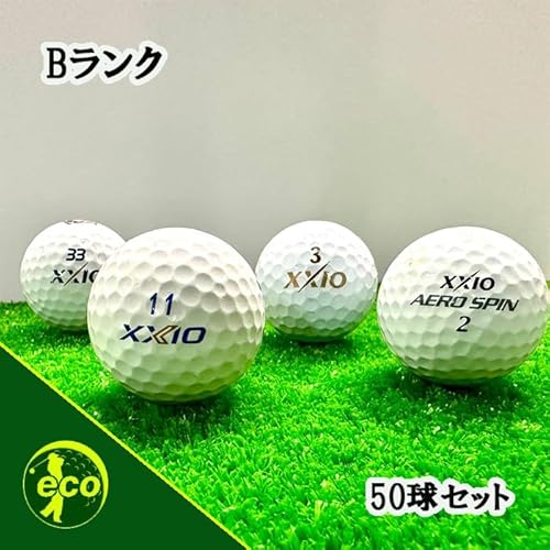 ゼクシオ ロストボール 各種混合 ホワイト 50個 Bランク 中古 ゴルフボール セット 最後 画像