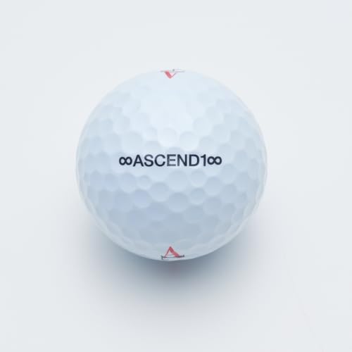 ALPHA(アルファ) ゴルフボール 1ダース (12個入) =ACSEND1(アセンドワン）= 正規品 (ホワイト) 最後 画像