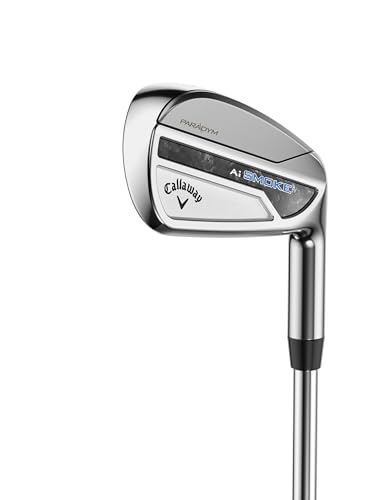 Callaway Golf Paradym AI Smoke 個別アイロン (右手 ピッチングウェッジ スチール スティッフ) 画像1