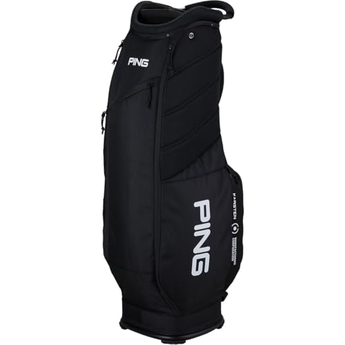 ピン(PING) OUTDOOR 38655 CB-N2504 アウトドア キャディバッグ 9型 口枠4分割 (ブラック 38655-01) 最後 画像
