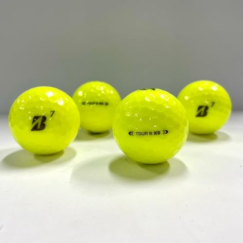 ブリヂストン ツアーB XS 2024年 イエロー ロストボール 12個 Aランク 中古 ゴルフボール セット 画像1