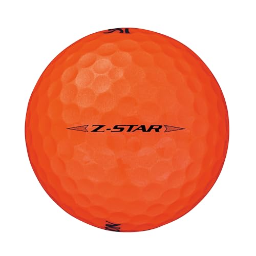ダンロップゴルフボール SRIXON Z-STAR 2025年モデル 1ダース(12個入り) パッションオレンジ 中間 画像
