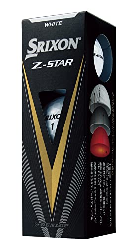 ダンロップゴルフボール SRIXON Z-STAR 2023年モデル 1ダース(12個入り) ホワイト 最後 画像