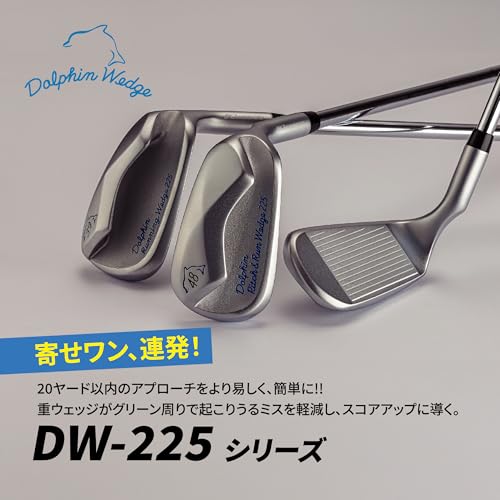 キャスコ(Kasco) ドルフィンフライングウェッジ DFW-225 スチールシャフト 34インチ メンズ 55° 最後 画像