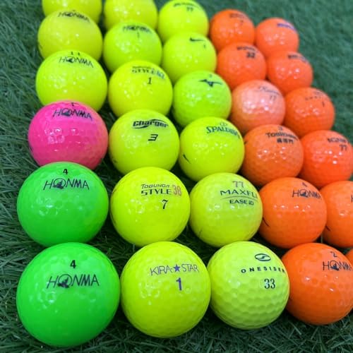 とても綺麗な最上級ロストボール お得セット 30球 30個 メーカー混合 (COLLAR) 最後 画像
