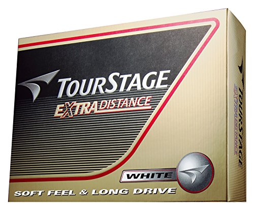 BRIDGESTONE(ブリヂストン) ゴルフボール TOURSTAGE エクストラディスタンス 1ダース(12個入り) ホワイト TEWX 1枚目 画像