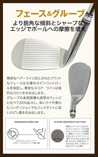 匠フォージド FORGED 軟鉄鍛造 ウェッジ ゴルフクラブ 荒仕上仕様56度無刻印 NSCI110gスチール 中間 画像