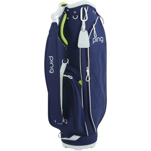 パンチングキルト レディースキャディバッグ CB-L2305 ネイビー 1枚目 画像