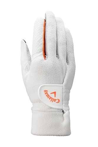キャロウェイ(Callaway) グローブ WINTER HYPER HEAT WHT S FW 25 (S:21cm-22cm 両手用) ホワイト メンズ 1枚目 画像