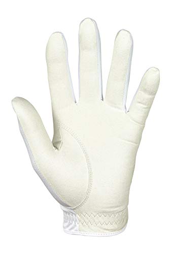 ダンロップ ゴルフ グローブ(手袋) SRIXON GGG-S028 ホワイト 23cm ゴルフグローブ 中間 画像