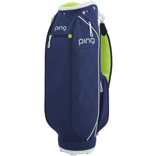 パンチングキルト レディースキャディバッグ CB-L2305 ネイビー 最後 画像