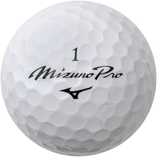 MIZUNO(ミズノ) ゴルフボール ミズノプロ S ホワイト 1スリーブ 3個入 5NJBT835 最後 画像