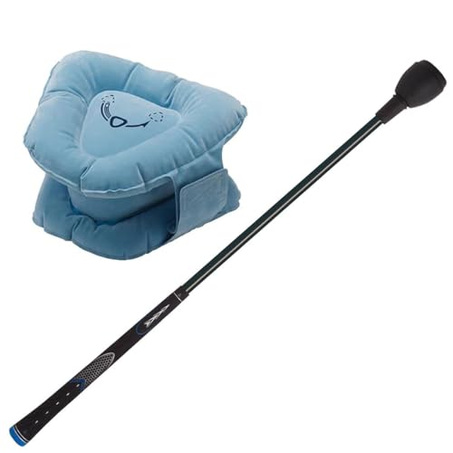 タバタ Tabata 練習器具 トルネードスティックショートハード(本グリップ)+三角先生 【トルネードスティック】ブラック/ブラック【三角先生】ブルー GV8037 1枚目 画像