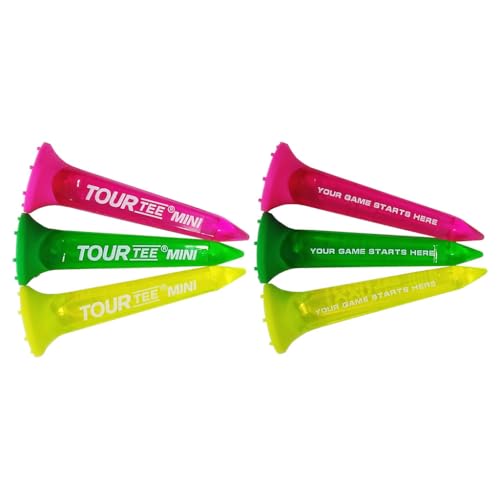 Tour Tee MINI NEONS ゴルフティー(6本入り)T-491(590) 最後 画像