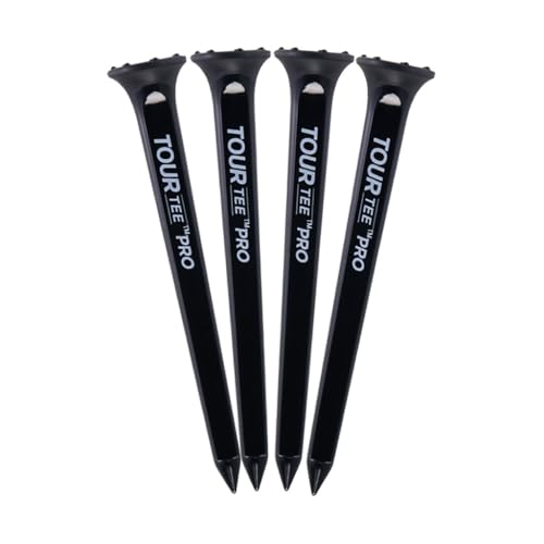 ゴルフ ティー ツアーティー プロ Tour Tee PRO black リミテッドエディション 4本入り ロング ブラック 最後 画像