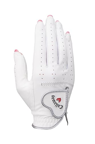 キャロウェイ(Callaway) グローブ NAIL DUAL WMS WHT L 25 (L: 20cm~21cm 両手用) ホワイト レディス 中間 画像