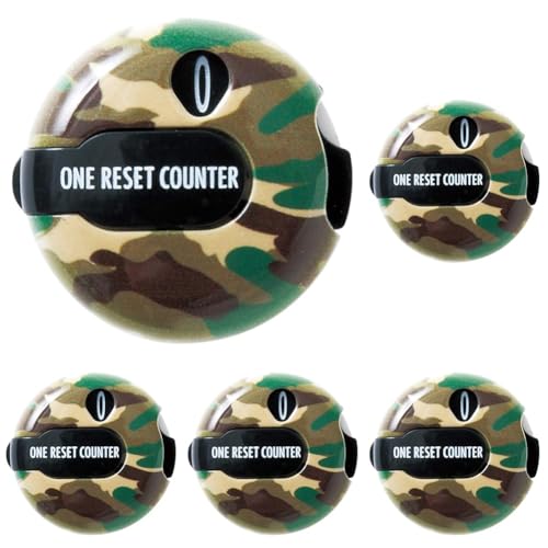 ダイヤゴルフ(DAIYA GOLF) スコアカウンターワンリセットカウンター461 カモフラ AS-461 (× 5) 画像1