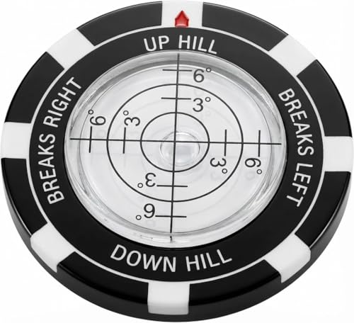 【コスパ◎】 ゴルフマーカー 水平器 プレゼント パター (ホワイト) 画像1